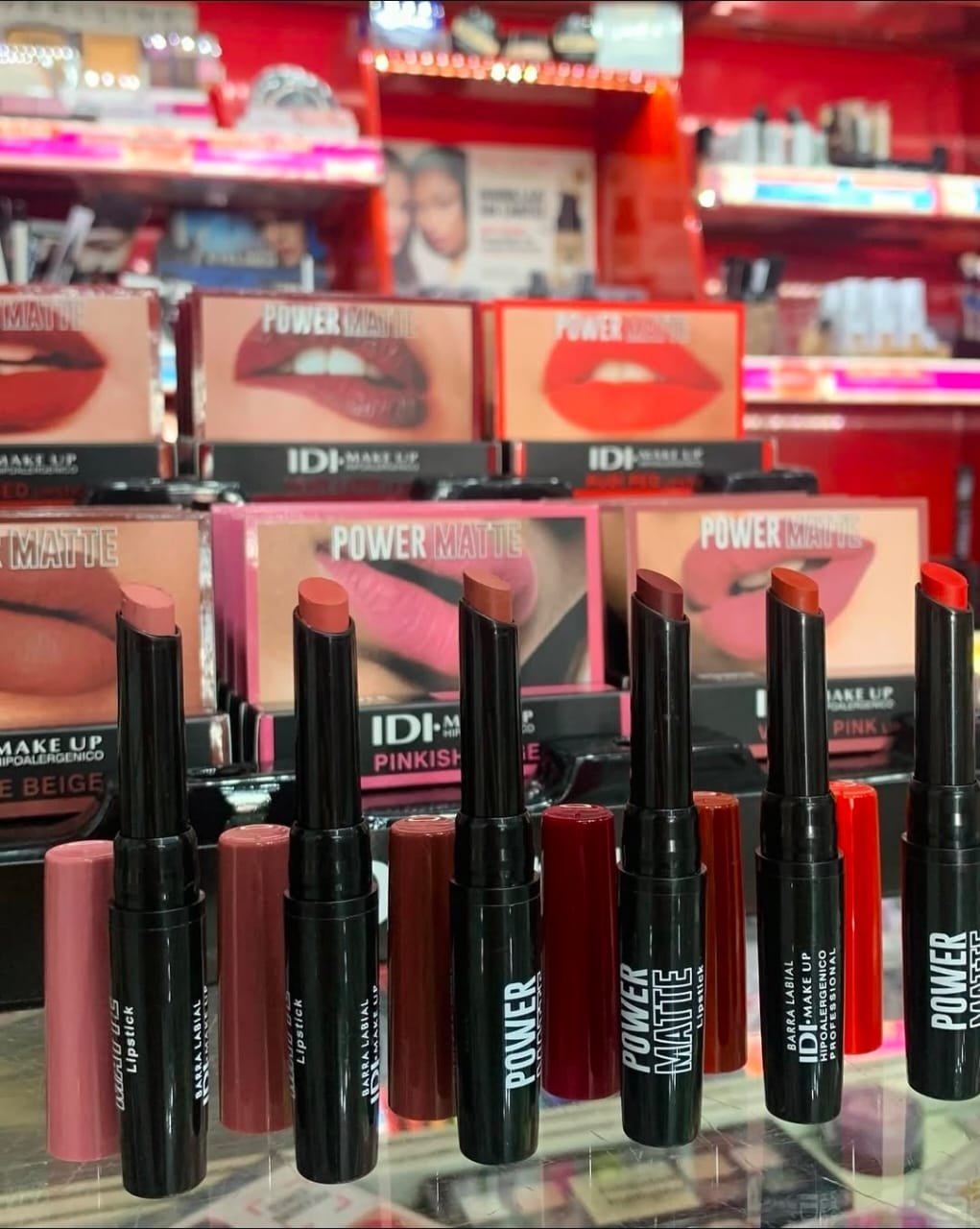 labiales variedad de tonos